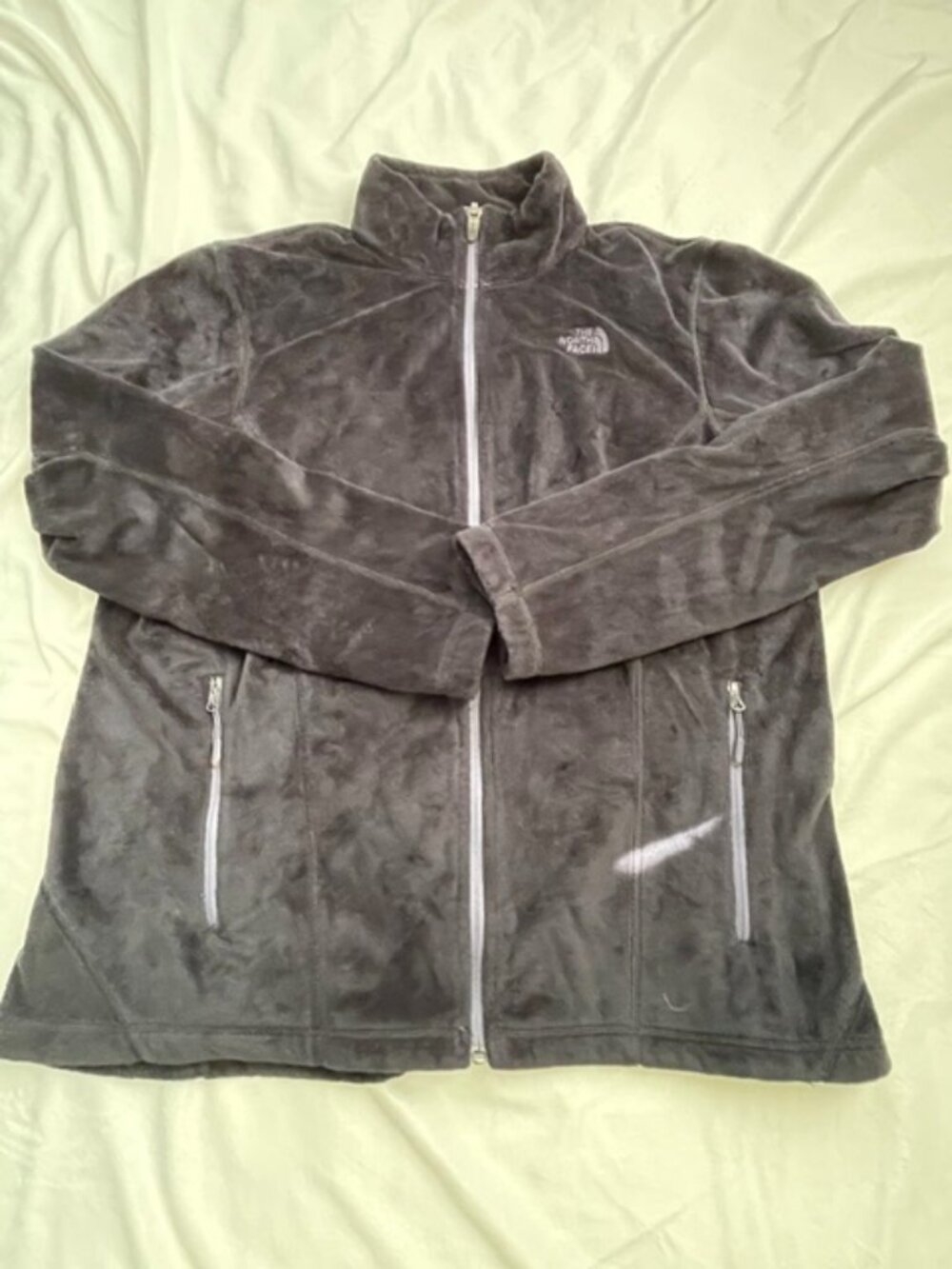 The North Face Women's Ositos Full-Zip Fleece Jacket, Black, Size XL